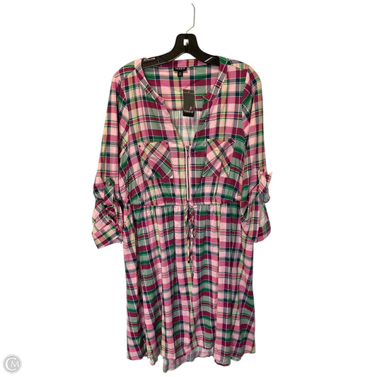 Dress Casual Short By Torrid In Plaid Pattern, Size: M