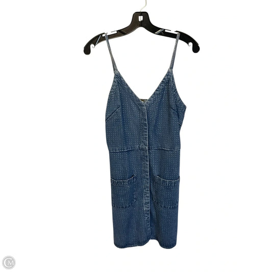 Dress Casual Short By Young Fabulous & Broke In Blue, Size: S