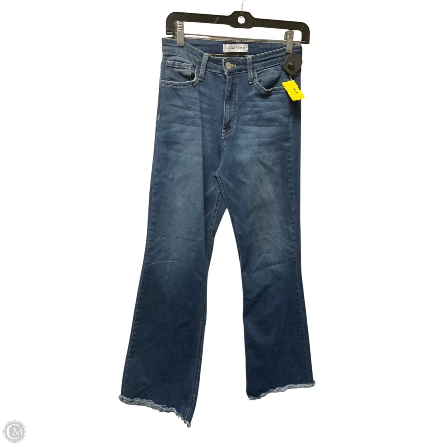Jeans Boot Cut By Flying Monkey In Blue Denim, Size: 4