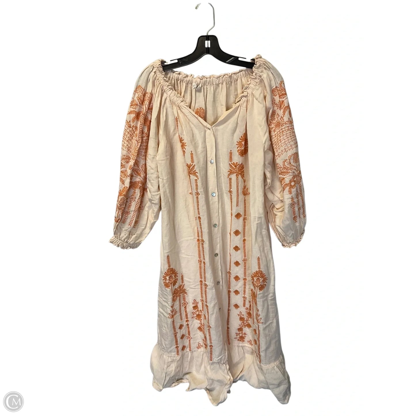 Dress Casual Short By Clothes Mentor In Orange, Size: L