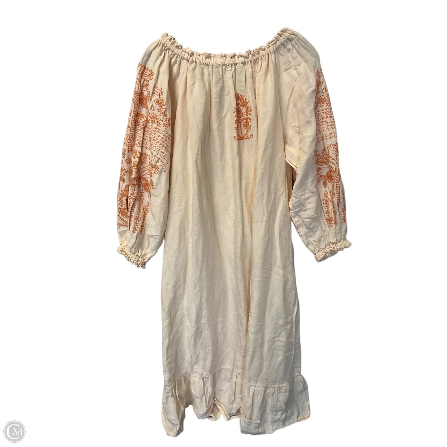 Dress Casual Short By Clothes Mentor In Orange, Size: L