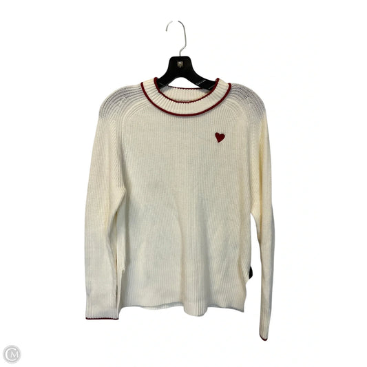 Sweater By A New Day In Cream, Size: Xs