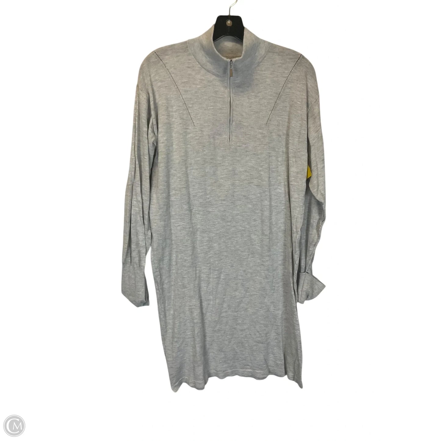 Dress Casual Short By Calvin Klein In Grey, Size: M