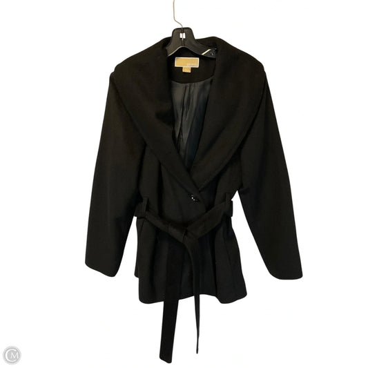 Coat Peacoat By Michael By Michael Kors In Black, Size: L