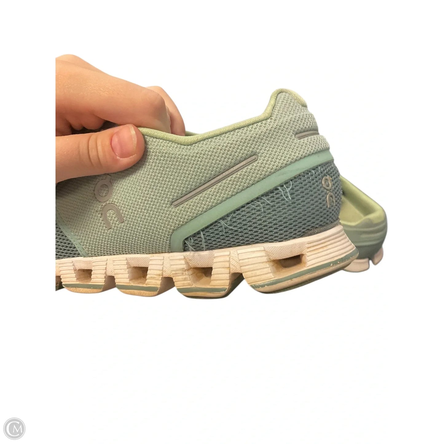 Shoes Athletic By On Cloud In Green, Size: 8.5