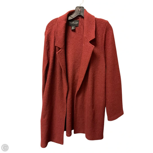 Coat Faux Fur & Sherpa By Rachel Zoe In Orange, Size: Xl