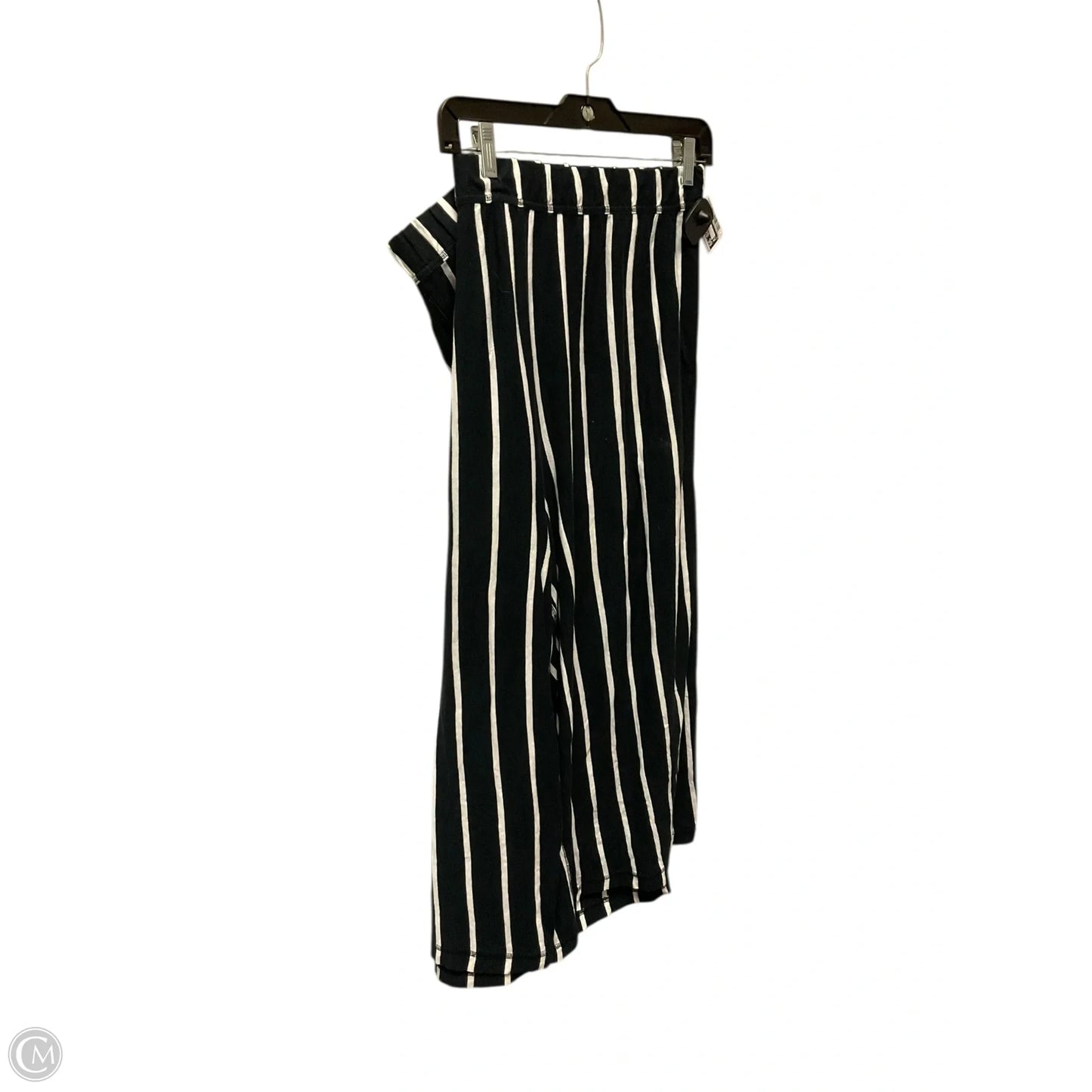Pants Wide Leg By Eileen Fisher In Striped Pattern, Size: Xl