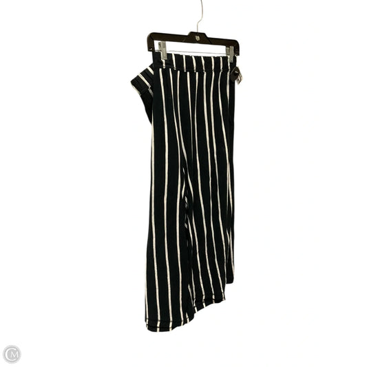 Pants Wide Leg By Eileen Fisher In Striped Pattern, Size: Xl