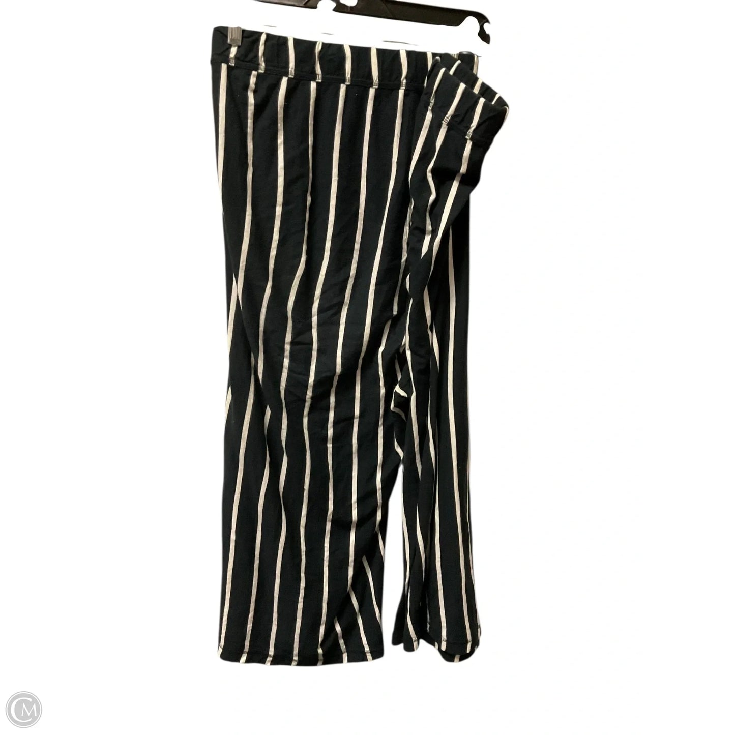 Pants Wide Leg By Eileen Fisher In Striped Pattern, Size: Xl