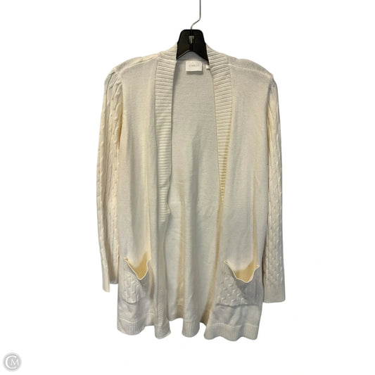Sweater Cardigan By Cyrus In Cream, Size: M