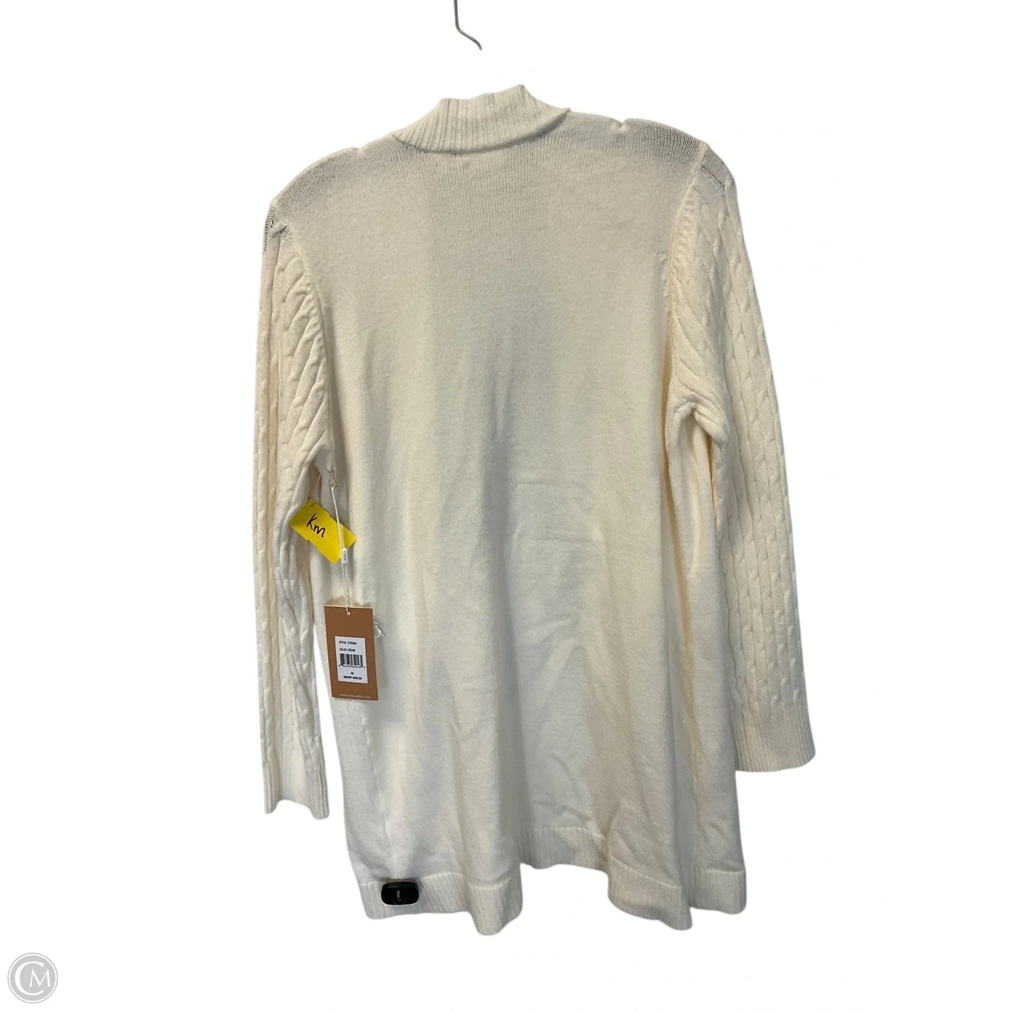 Sweater Cardigan By Cyrus In Cream, Size: M