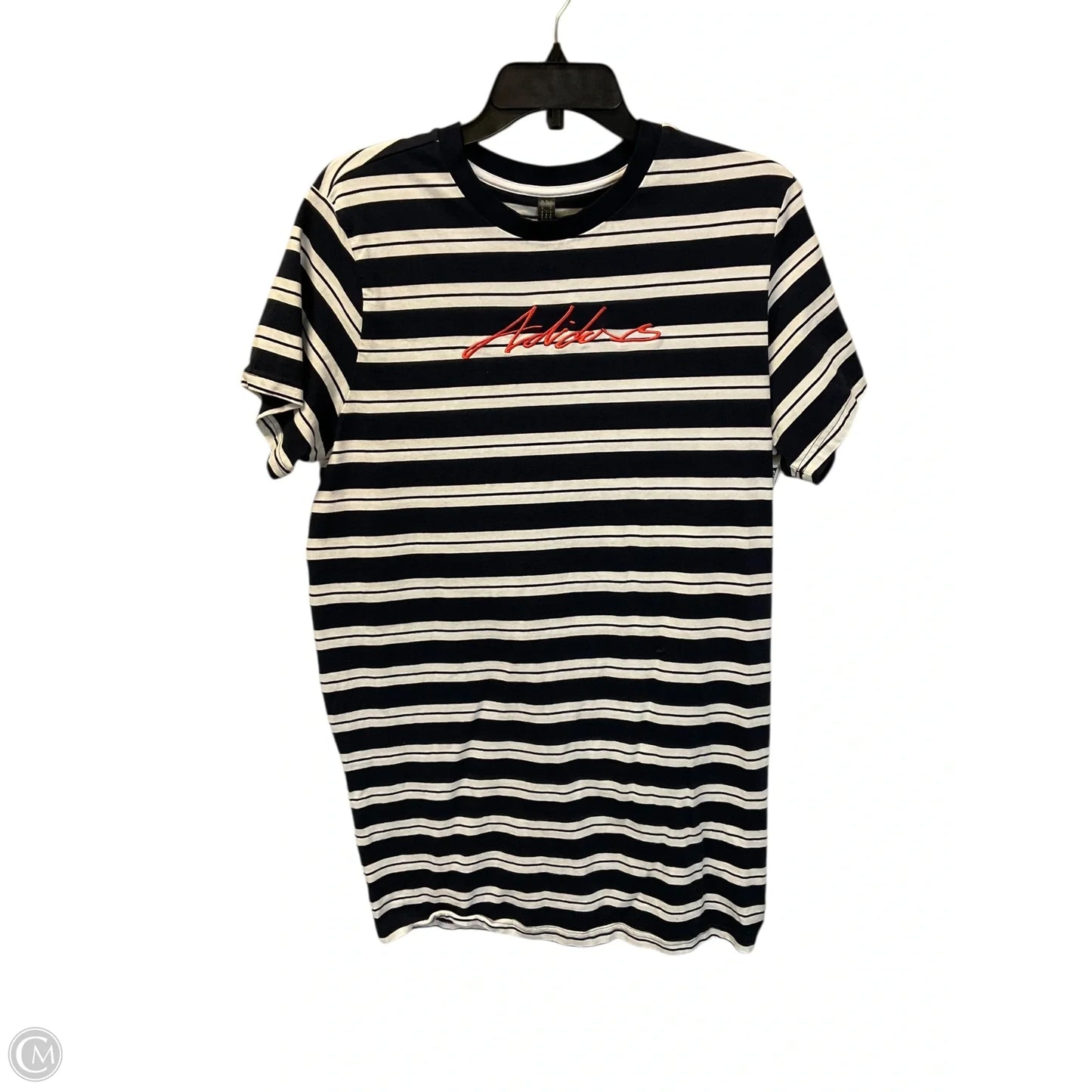 Dress Casual Short By Adidas In Striped Pattern, Size: M