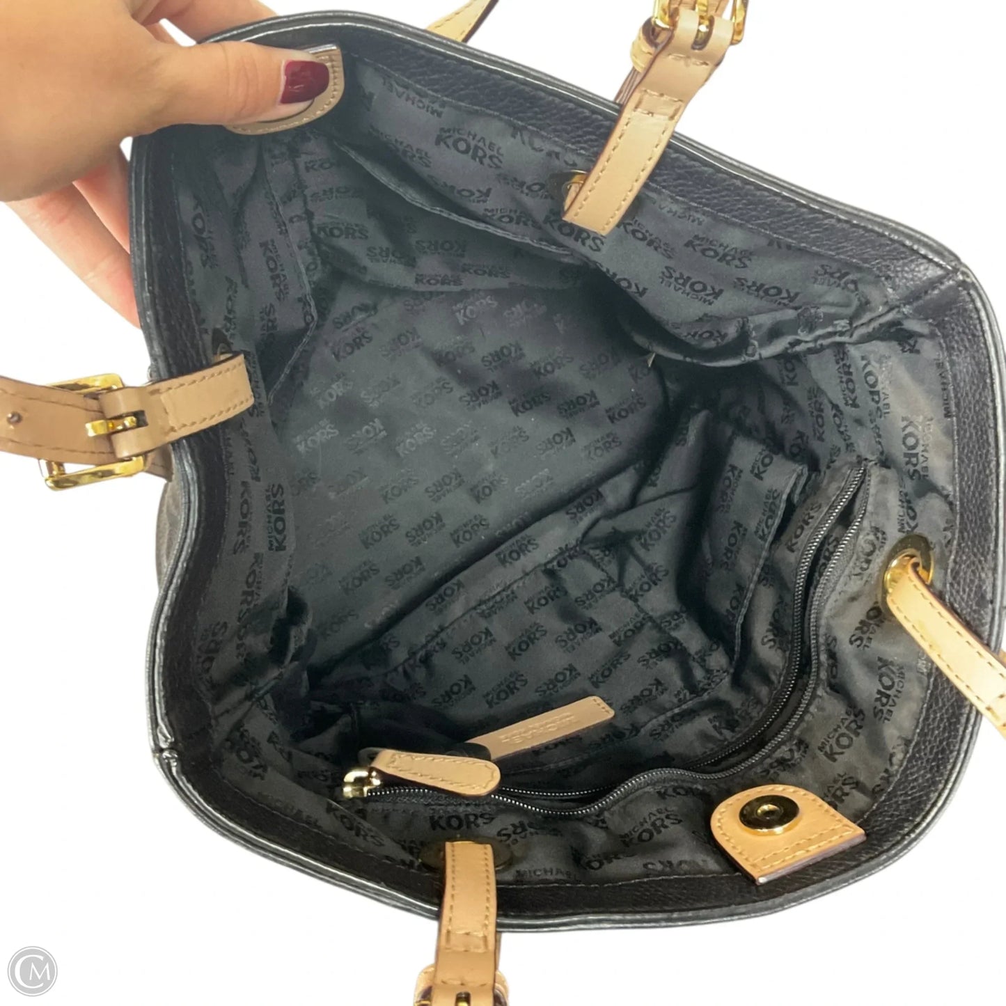 Handbag Designer By Michael Kors, Size: Medium