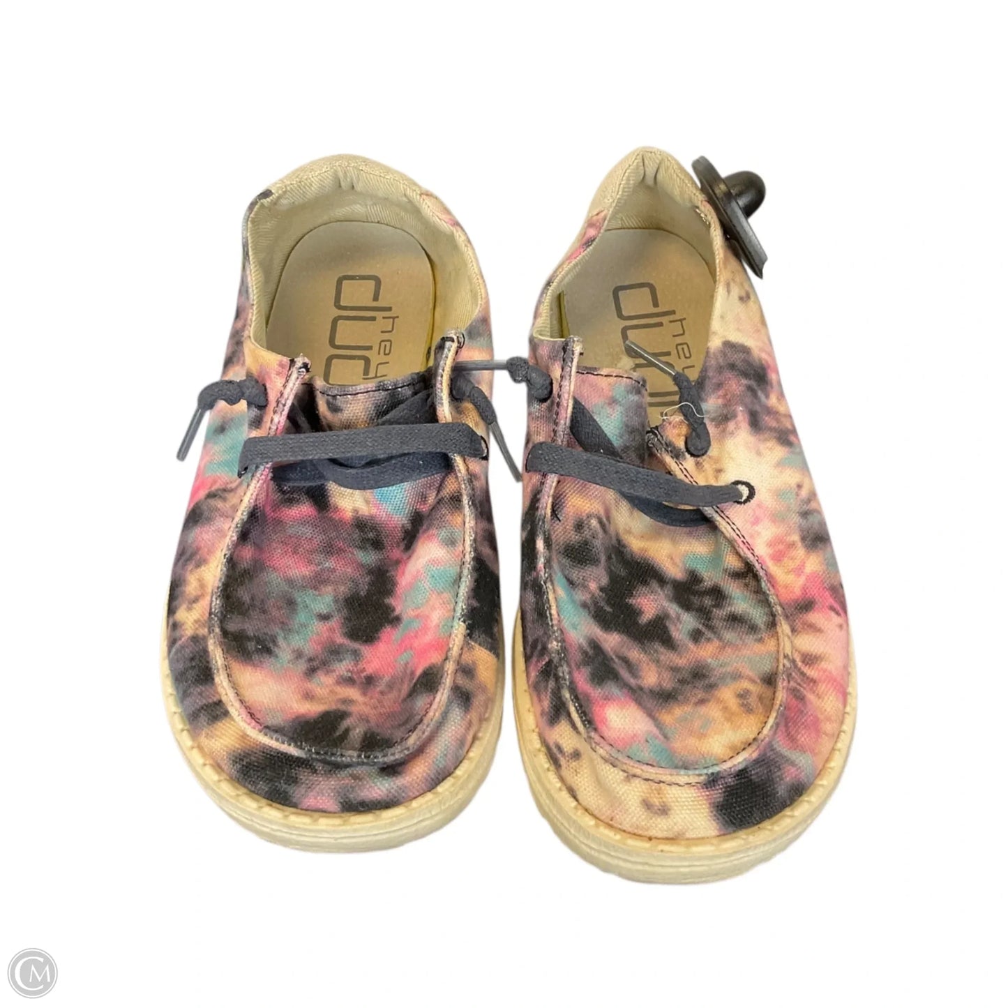 Shoes Flats By Hey Dude In Tie Dye Print, Size: 5