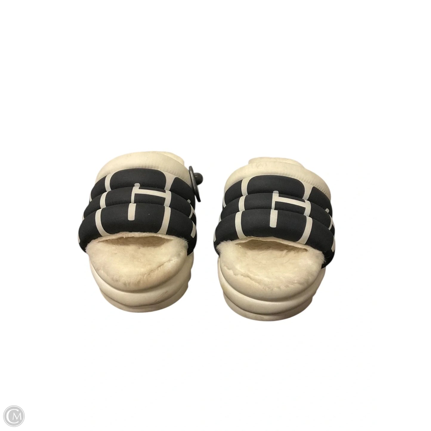 Shoes Designer By Ugg In Black & White, Size: 10