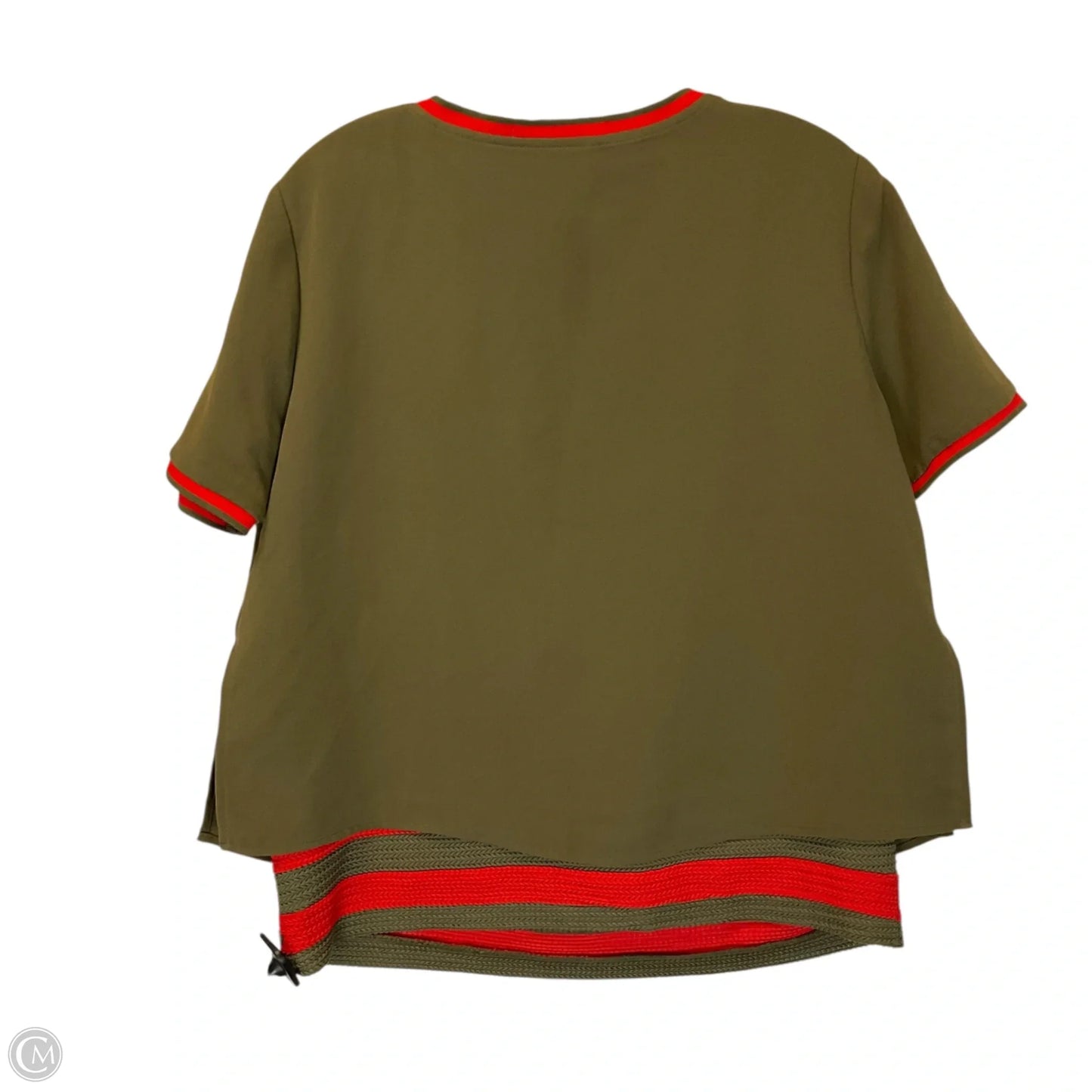 Top Short Sleeve By Scotch & Soda In Green, Size: S