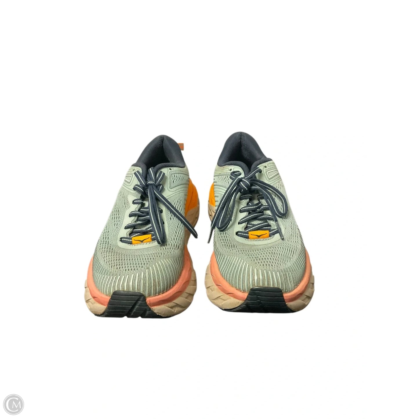Shoes Athletic By Hoka In Blue & Orange, Size: 6.5