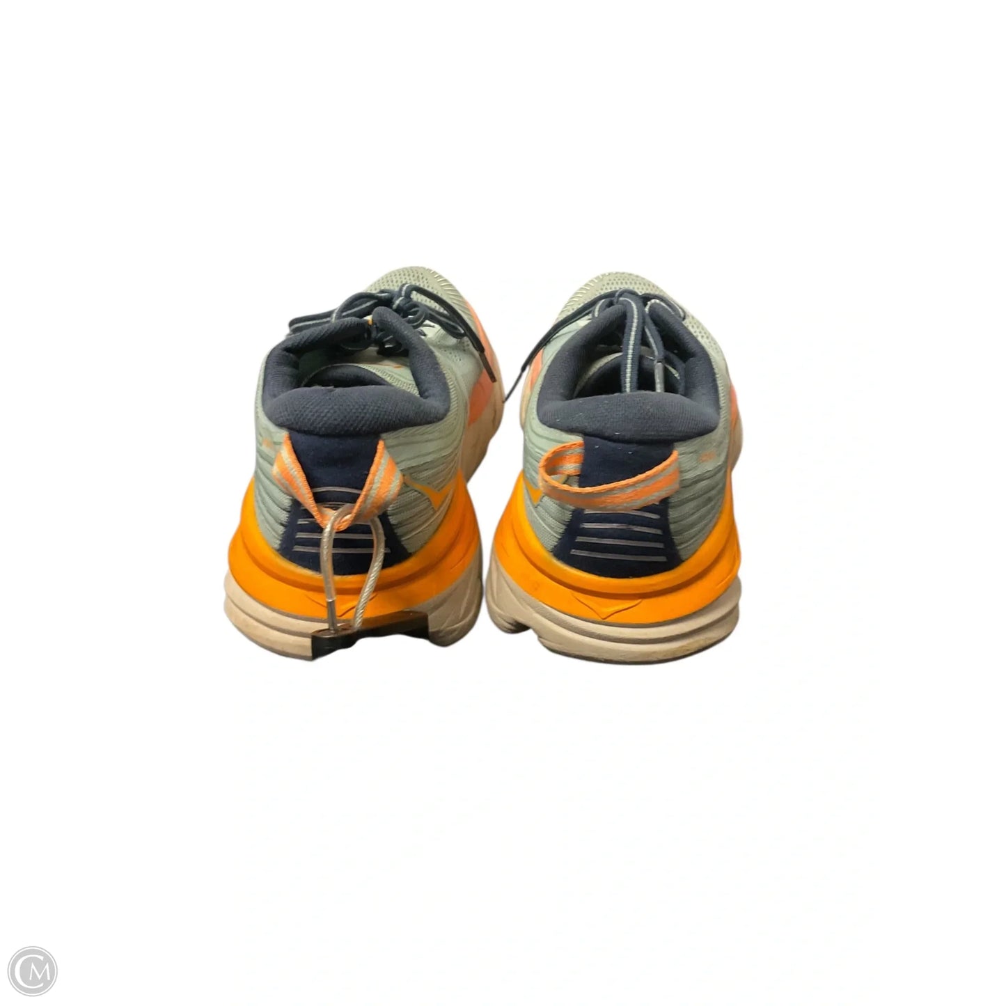 Shoes Athletic By Hoka In Blue & Orange, Size: 6.5