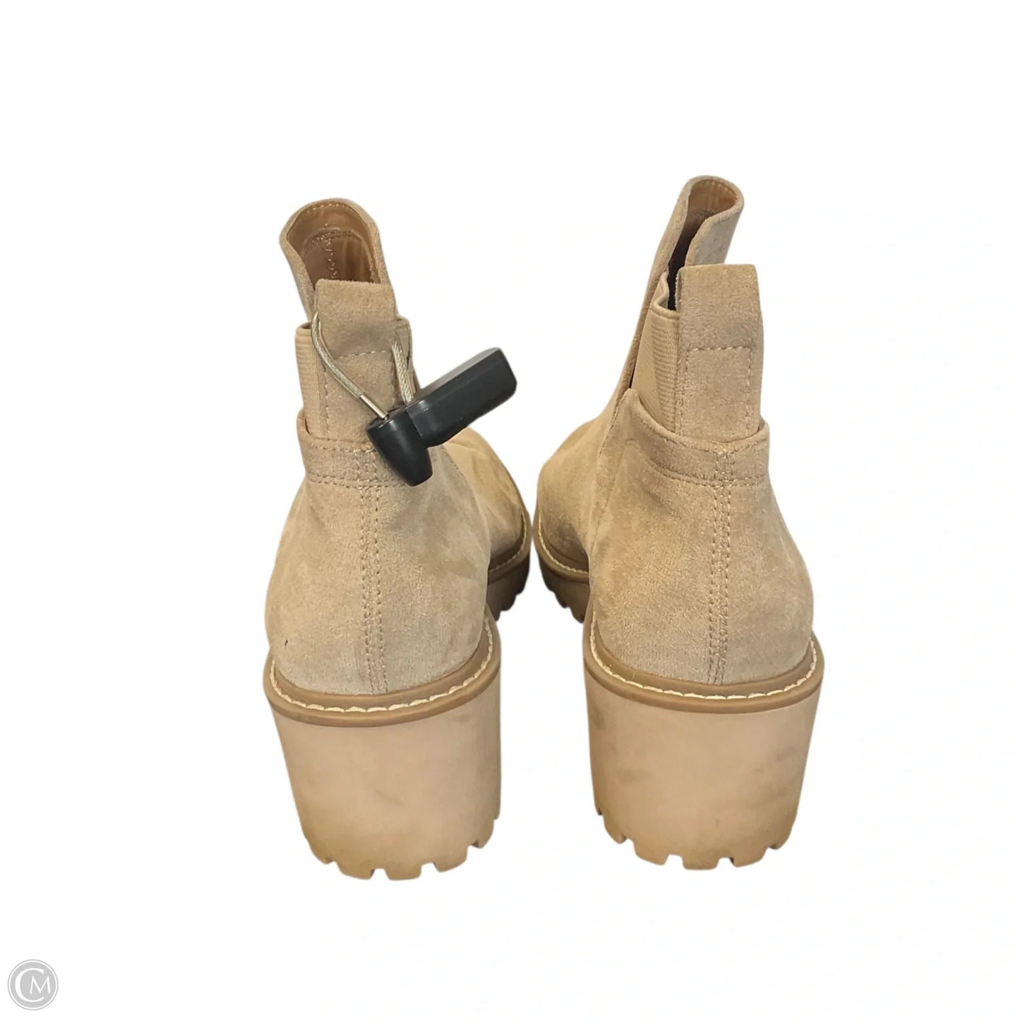 Boots Ankle Heels By Dolce Vita In Tan, Size: 7