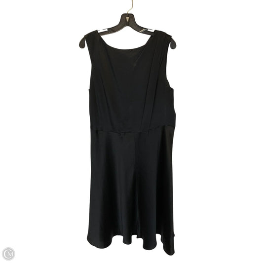 Dress Casual Midi By Talbots In Black, Size: 14
