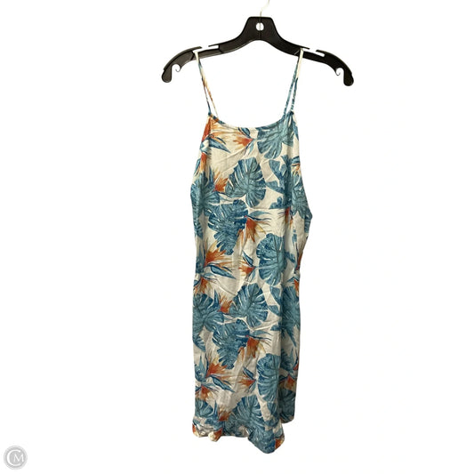 Dress Casual Short By Roxy In Blue, Size: M