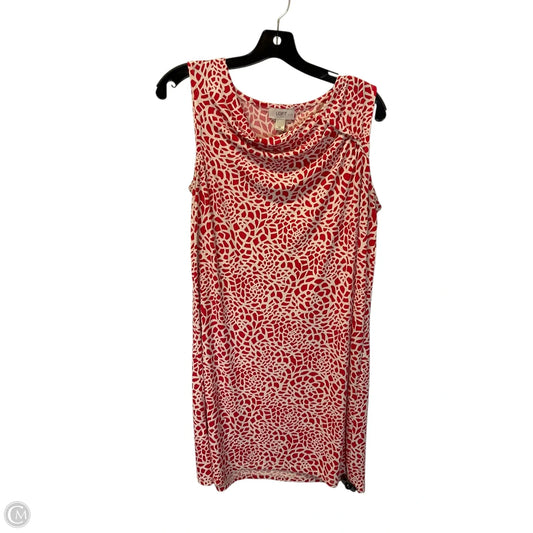 Dress Casual Midi By Loft In Red, Size: M