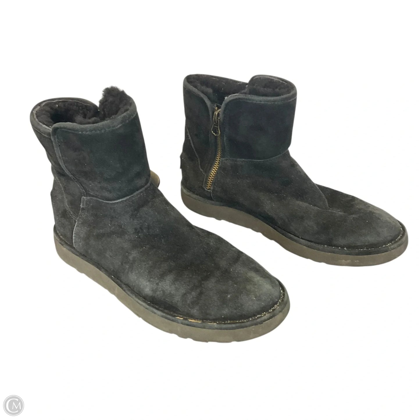 Boots Designer By Ugg In Black, Size: 8