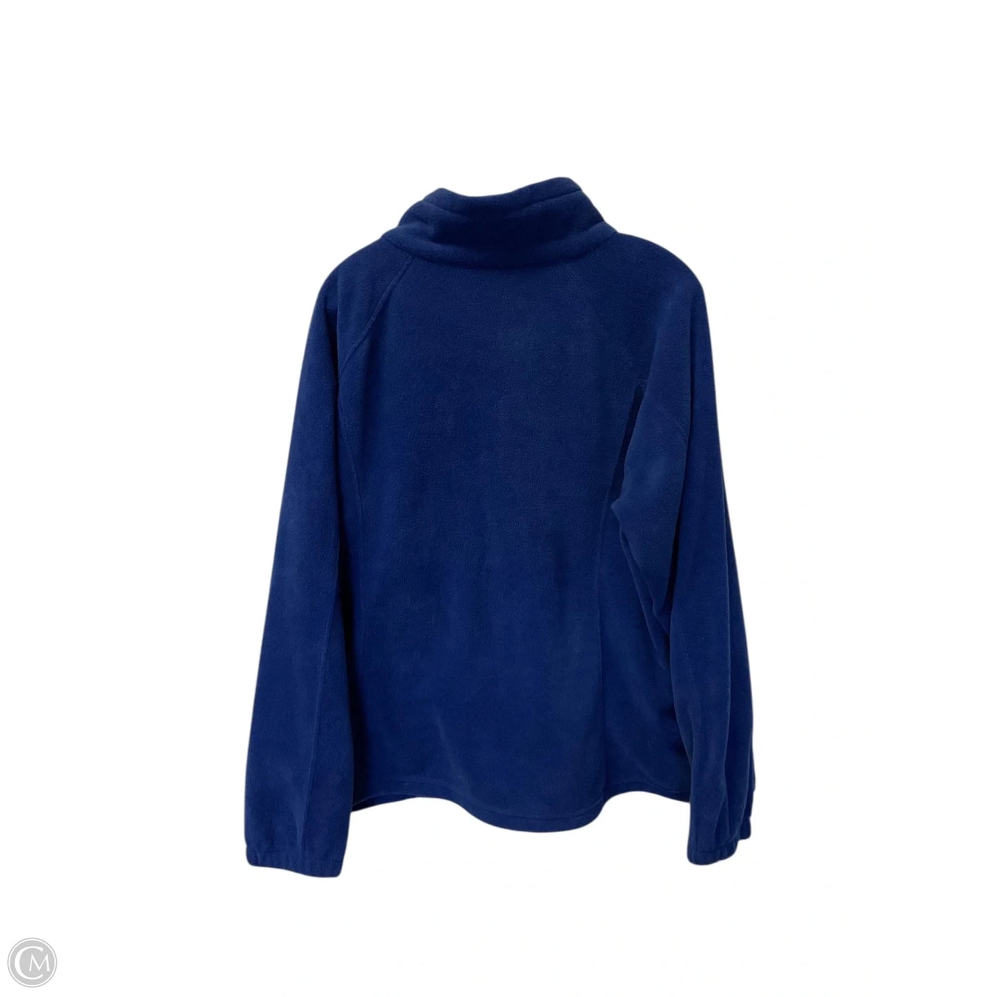 Jacket Fleece By Columbia In Blue, Size: 2x