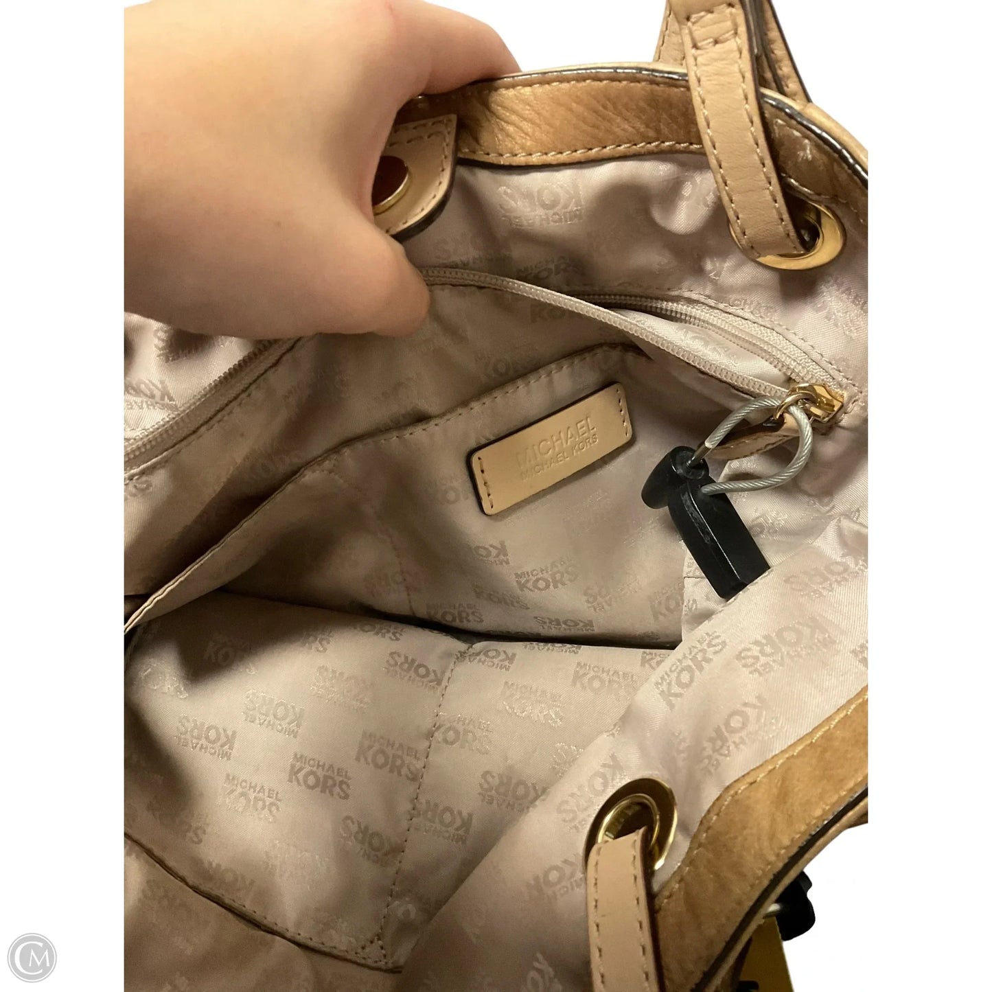 Handbag Designer By Michael Kors, Size: Medium