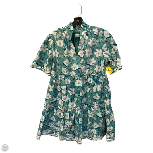 Dress Casual Midi By Clothes Mentor In Teal, Size: M