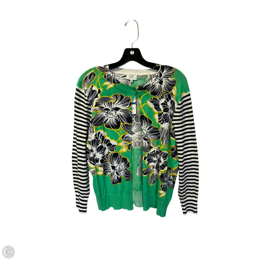 Cardigan By Crown And Ivy In Green, Size: Xl