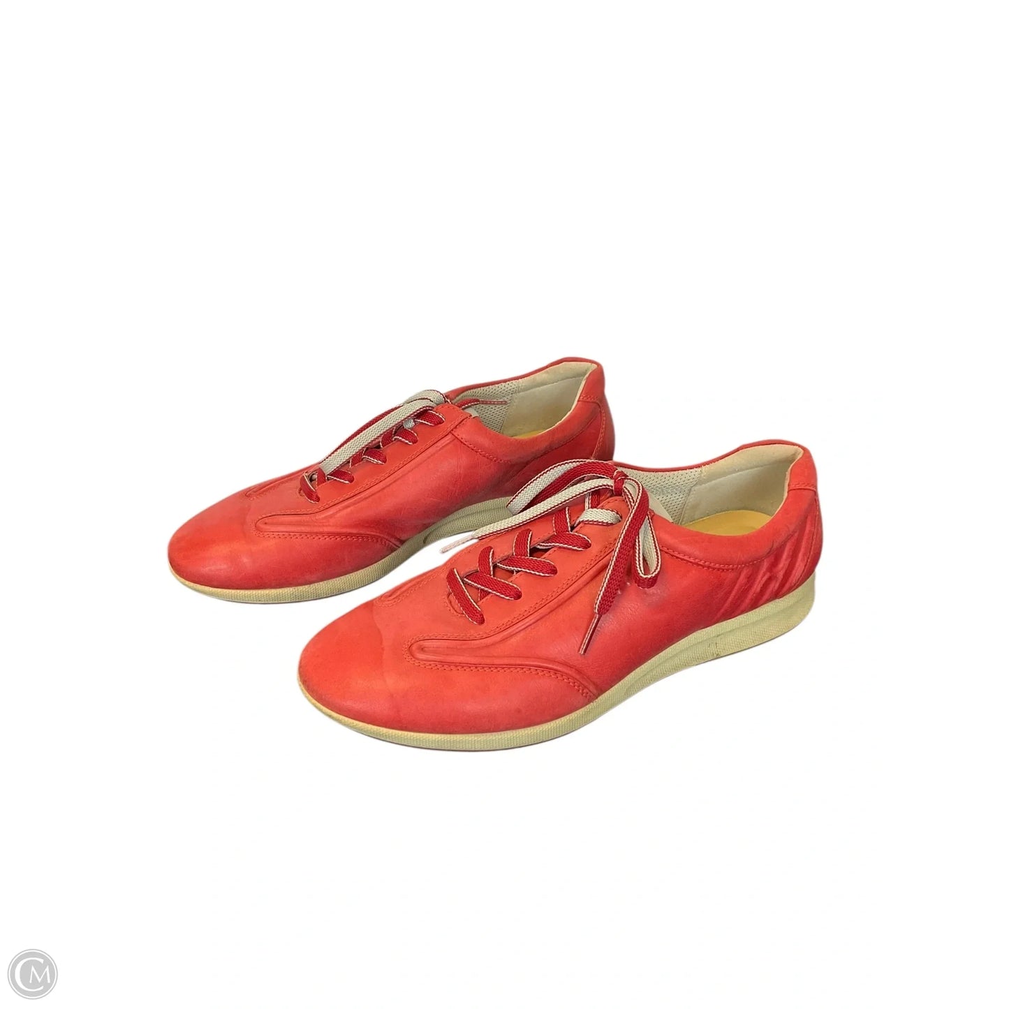 Shoes Flats By Ecco In Red, Size: 10