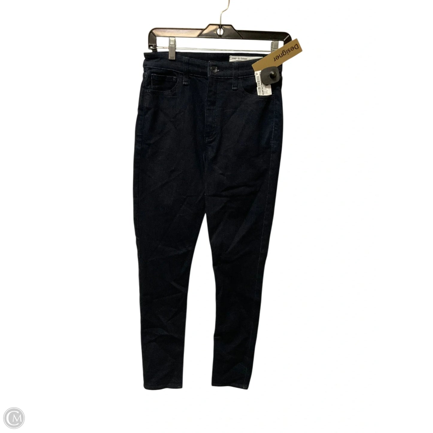 Jeans Skinny By Rag And Bone In Blue Denim, Size: 2