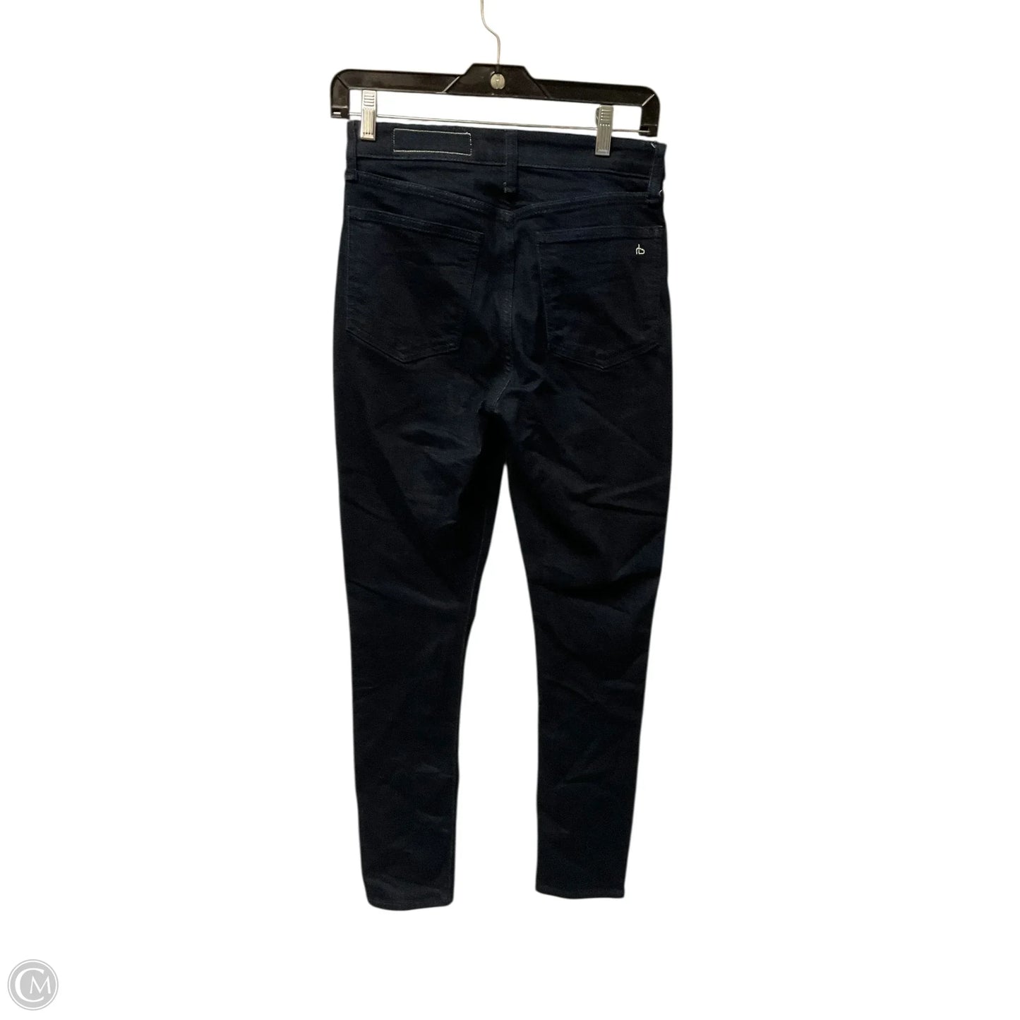 Jeans Skinny By Rag And Bone In Blue Denim, Size: 2