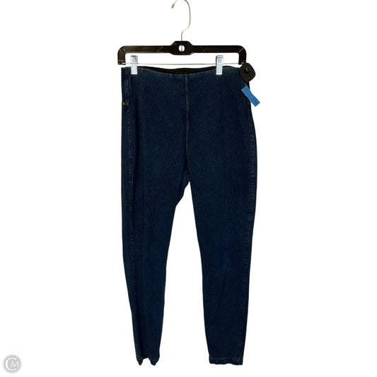 Jeans Jeggings By Lysse In Blue Denim, Size: M