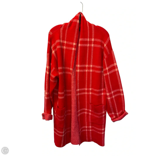 Cardigan By Clothes Mentor In Red, Size: M