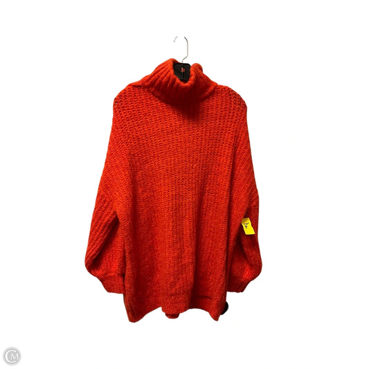 Sweater Dress By Urban Outfitters In Orange, Size: S