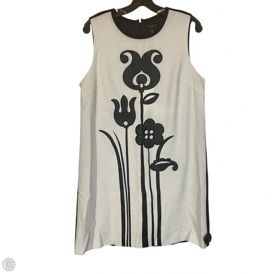Dress Casual Midi By Target-designer In Black & White, Size: L