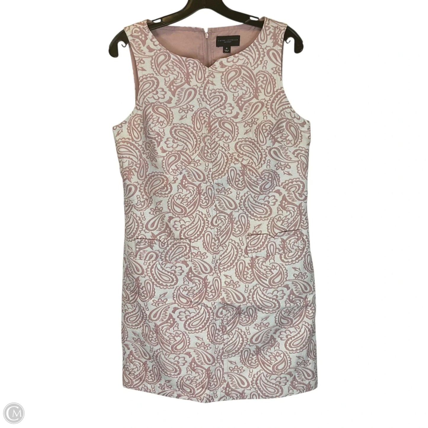 Dress Casual Midi By Target-designer In Pink & White, Size: M