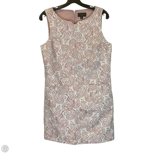 Dress Casual Midi By Target-designer In Pink & White, Size: M