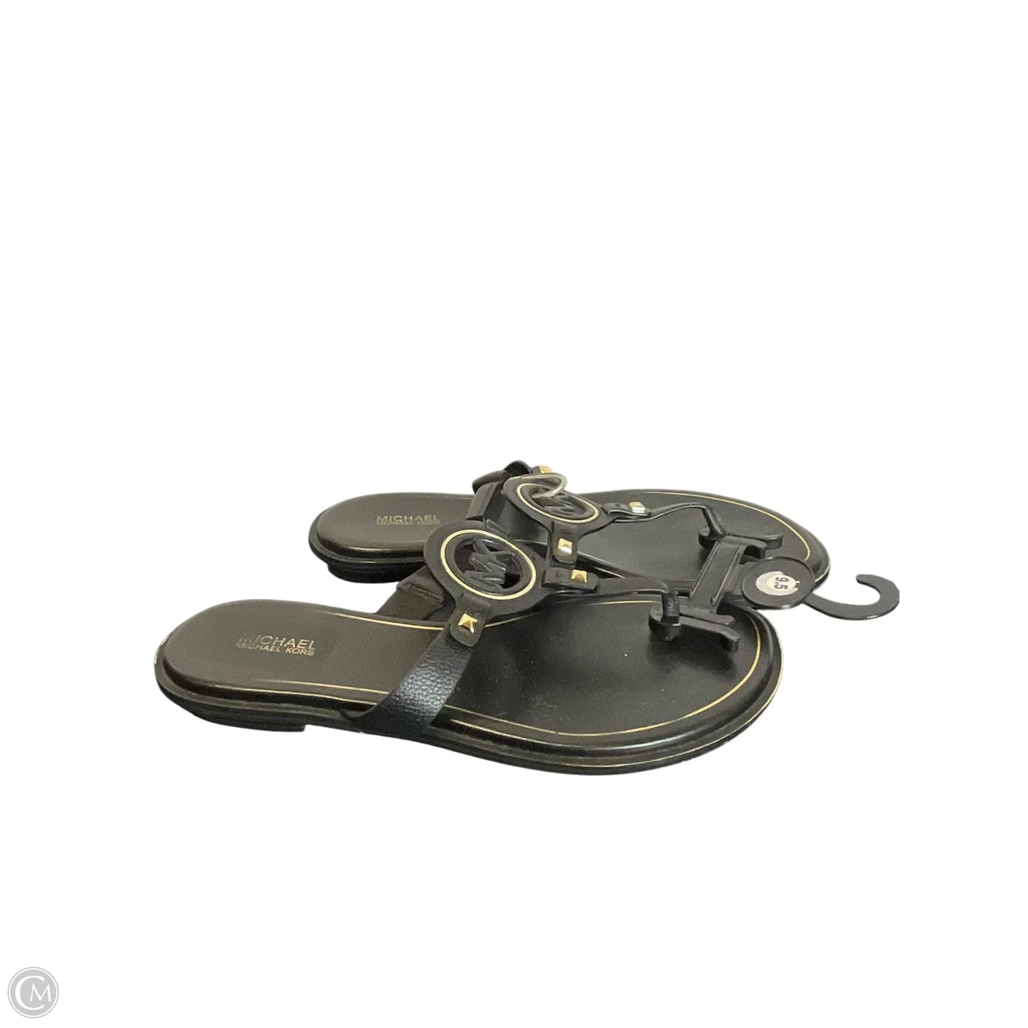 Sandals Designer By Michael Kors In Black, Size: 9.5