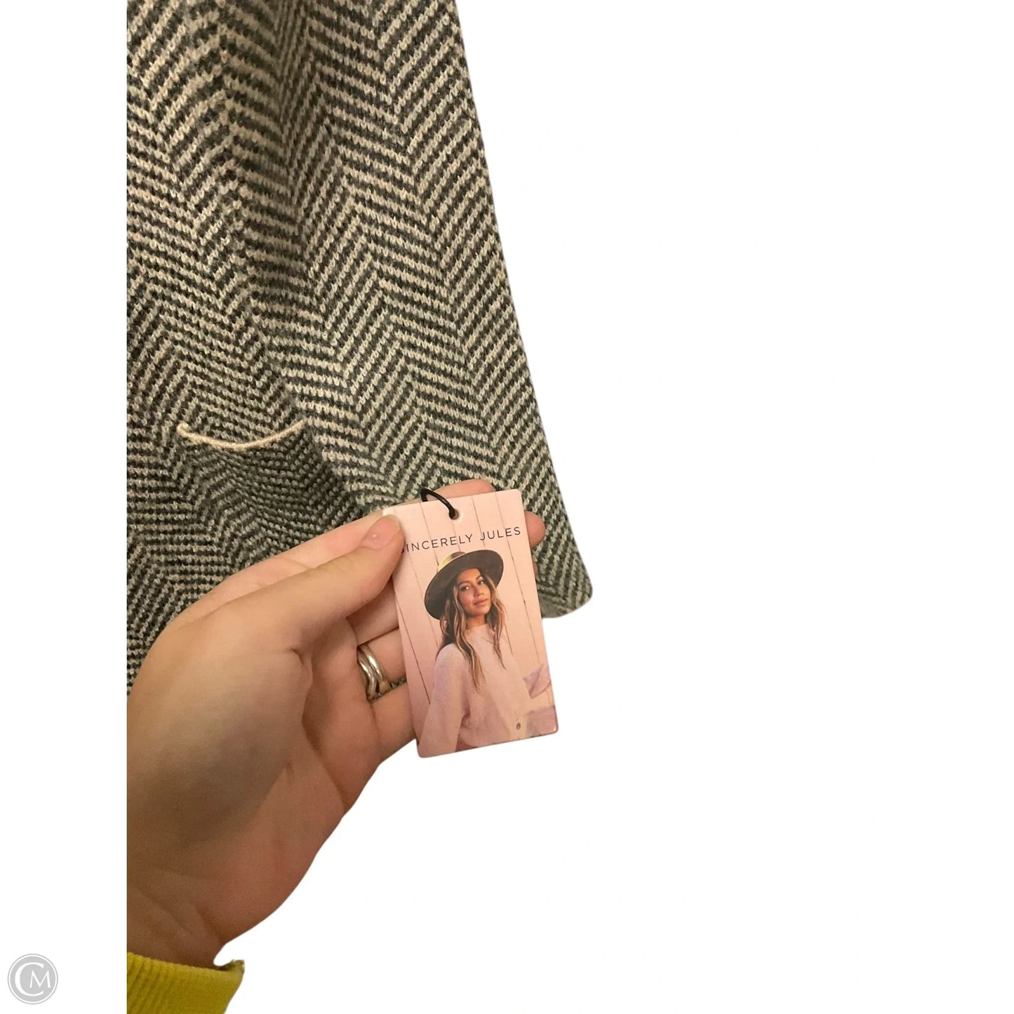 Cardigan By Sincerely Jules In Grey, Size: Xs