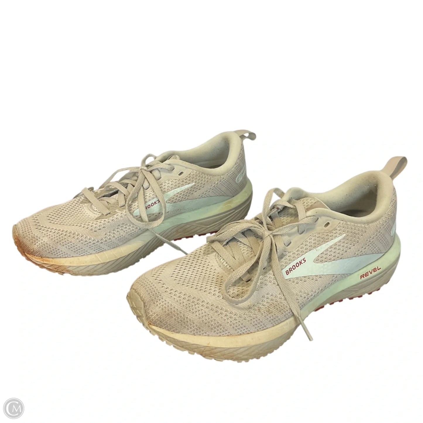 Shoes Athletic By Brooks In Grey, Size: 8.5