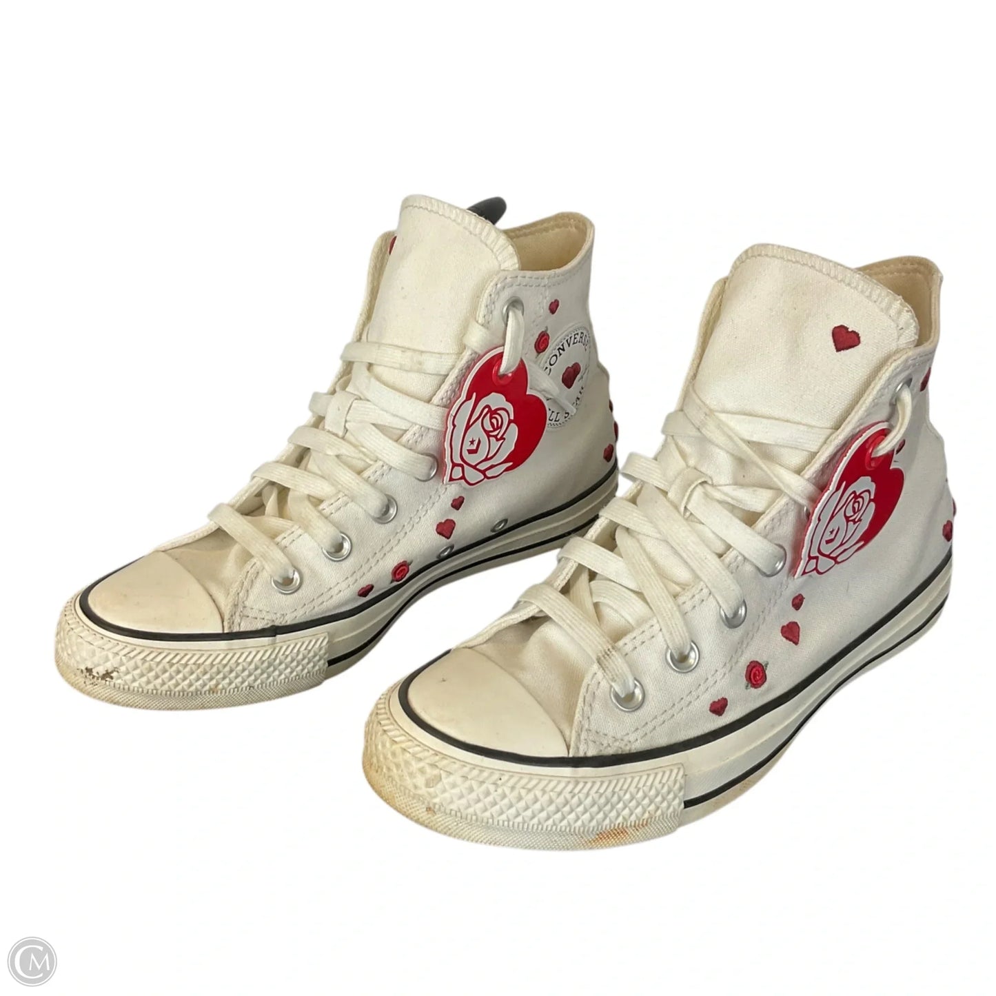 Shoes Sneakers By Converse In White, Size: 7