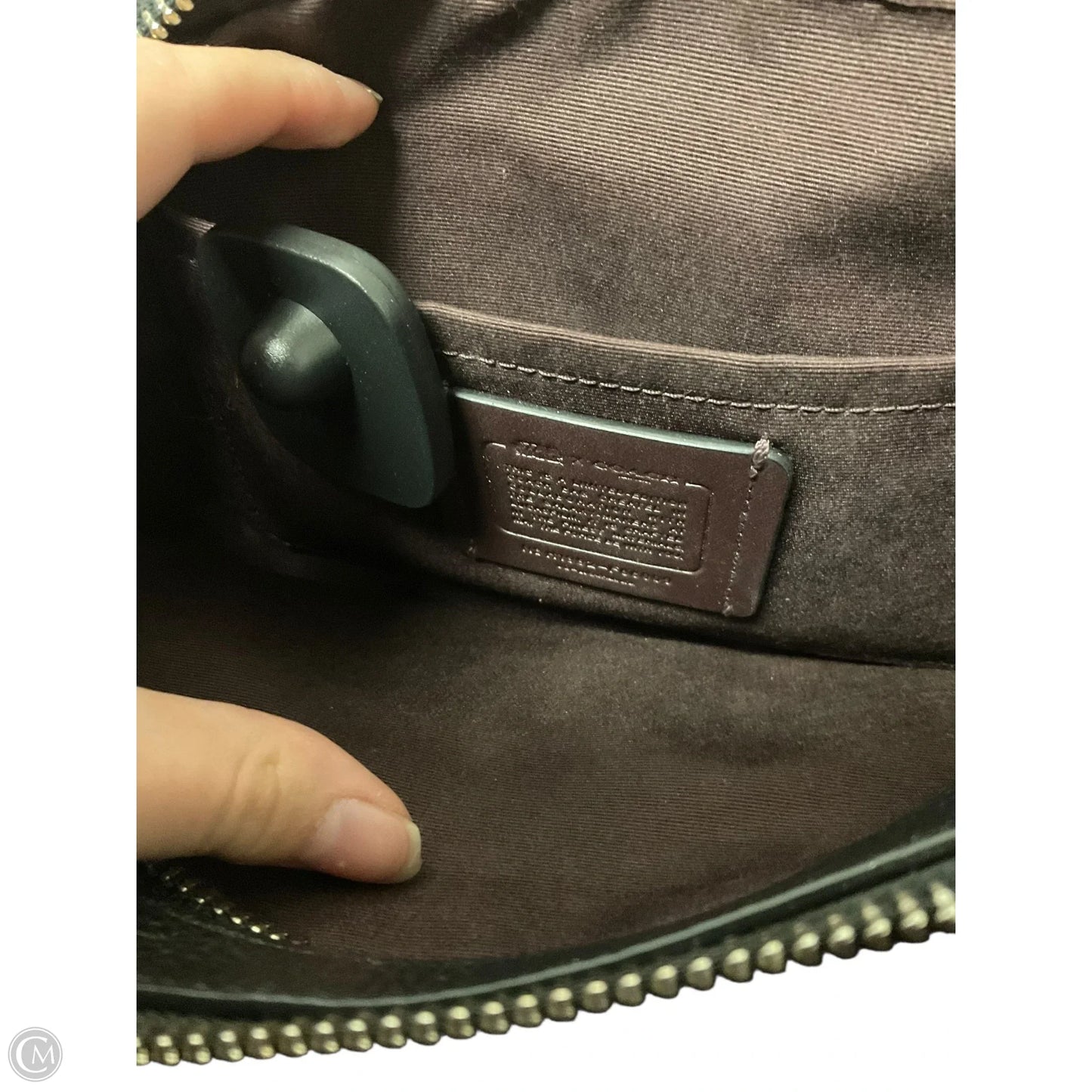 Crossbody Designer By Coach, Size: Large