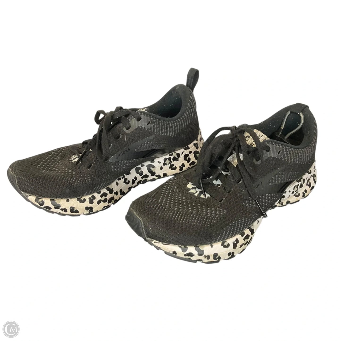 Shoes Athletic By Brooks In Black, Size: 7.5