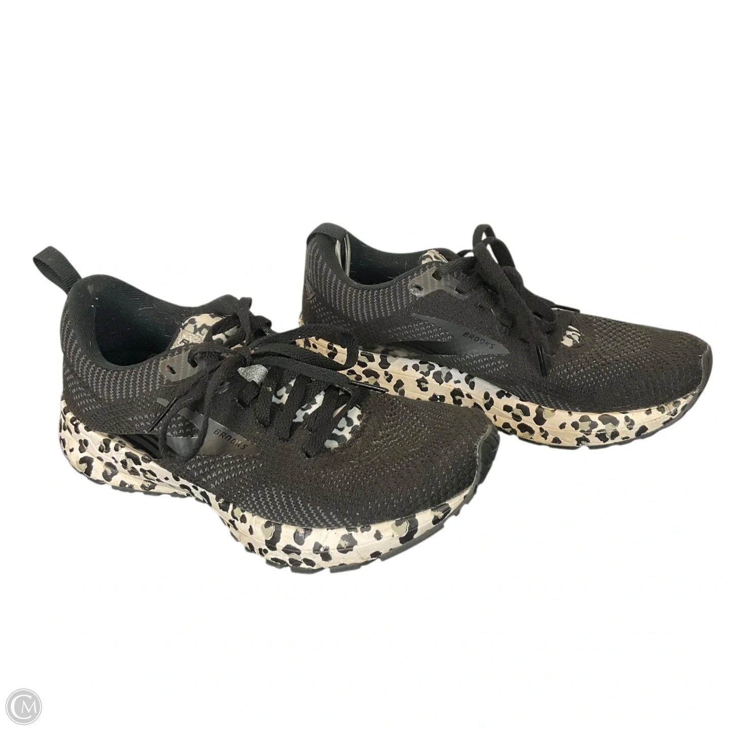 Shoes Athletic By Brooks In Black, Size: 7.5