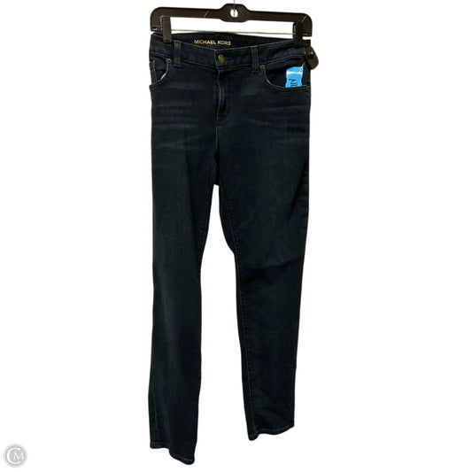 Jeans Skinny By Michael By Michael Kors In Blue Denim, Size: 10