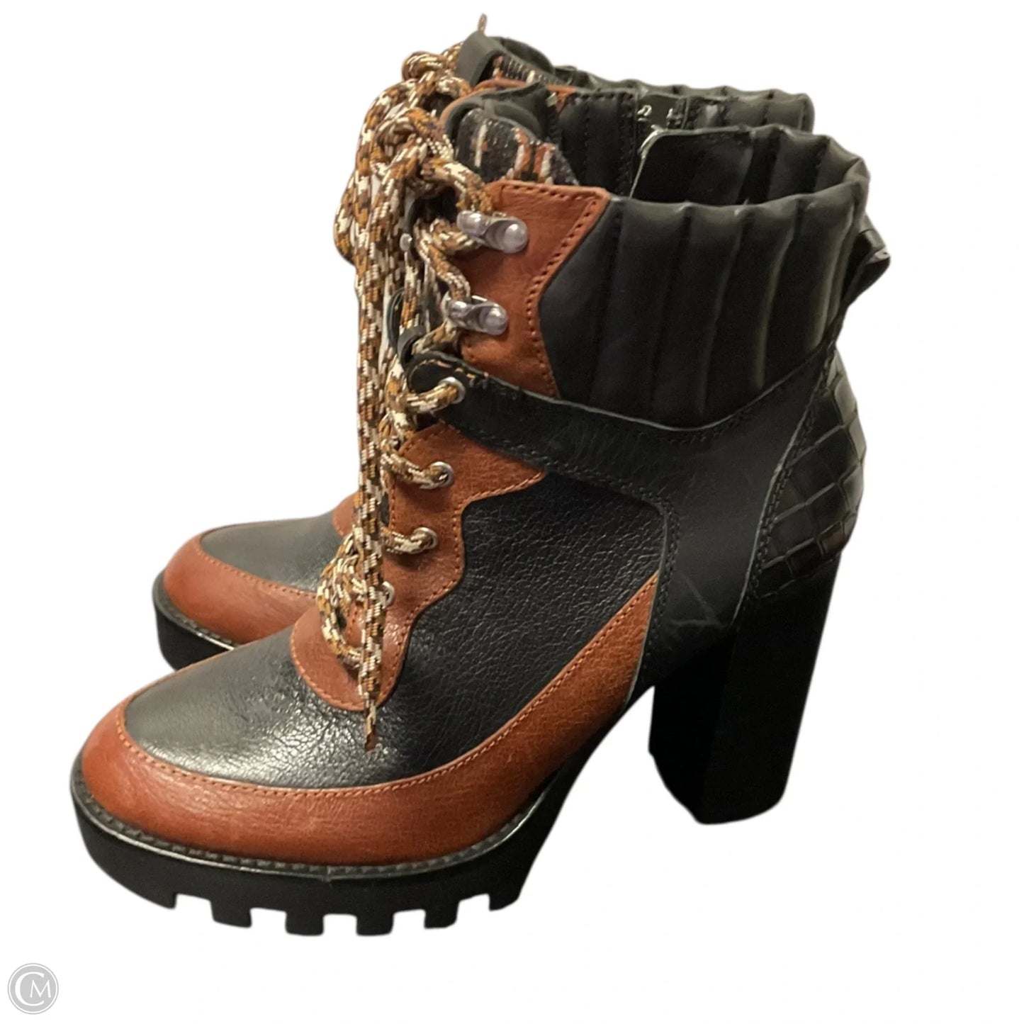 Boots Ankle Heels By Antonio Melani In Black, Size: 8.5