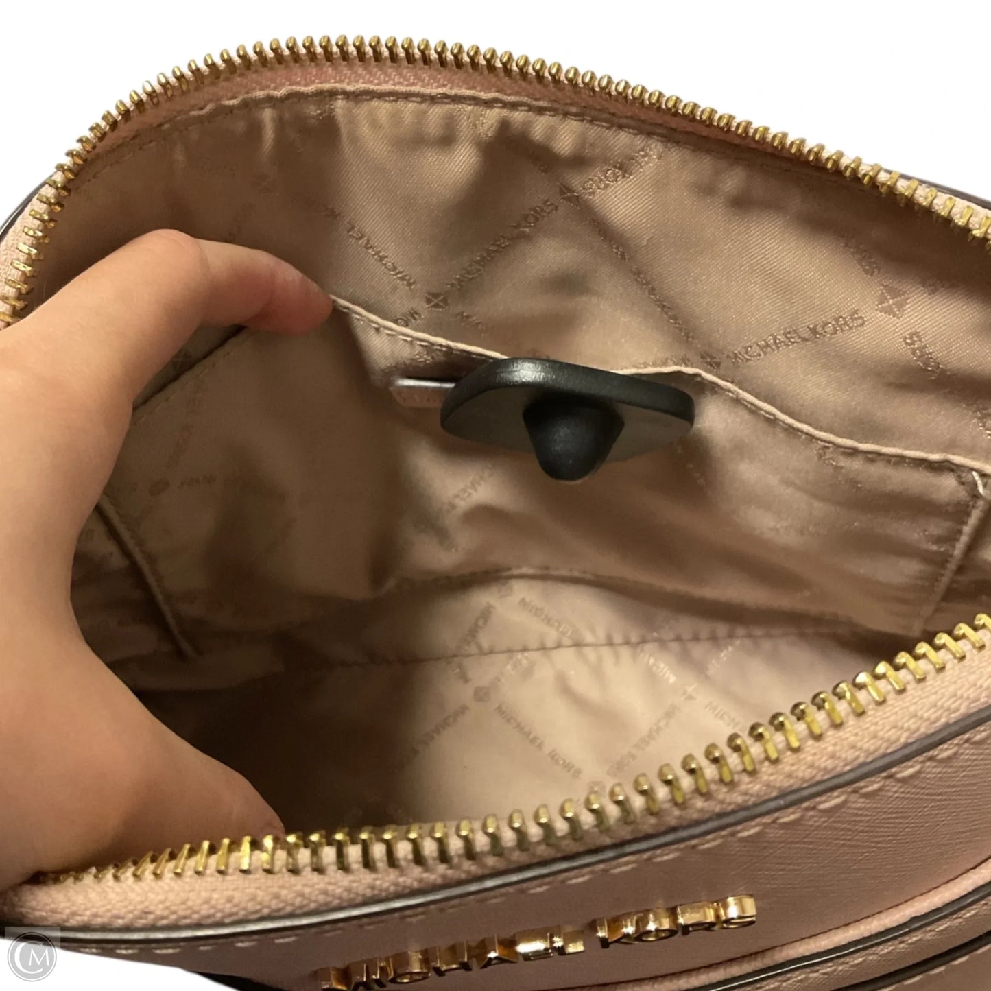 Crossbody Designer By Michael Kors, Size: Medium